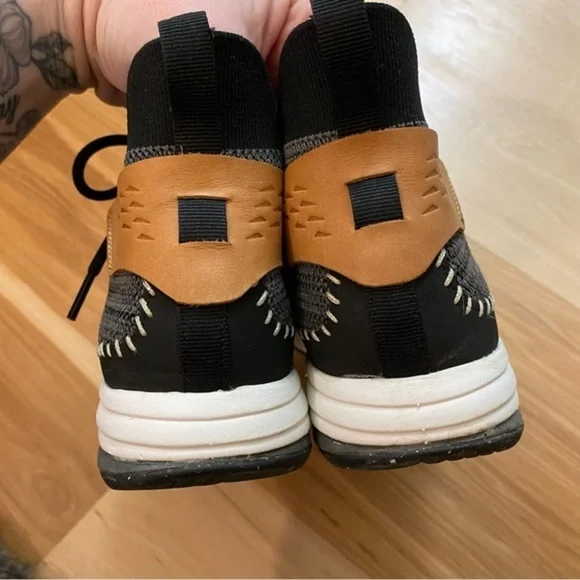 Merrell Black Knit Gridway Mid Shoes Women’s 9.5 - Picture 4 of 8